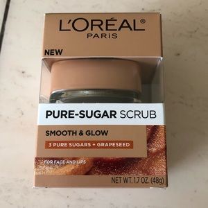 L’Oréal Pure-Sugar Scrub 3 Pure Sugars + Grapeseed